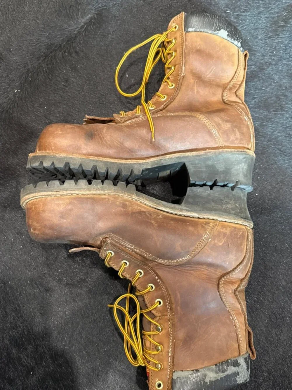 Thorogood Logger 9” Waterproof Steel Toe Boots 804-3556 Men’s 9.5W USA